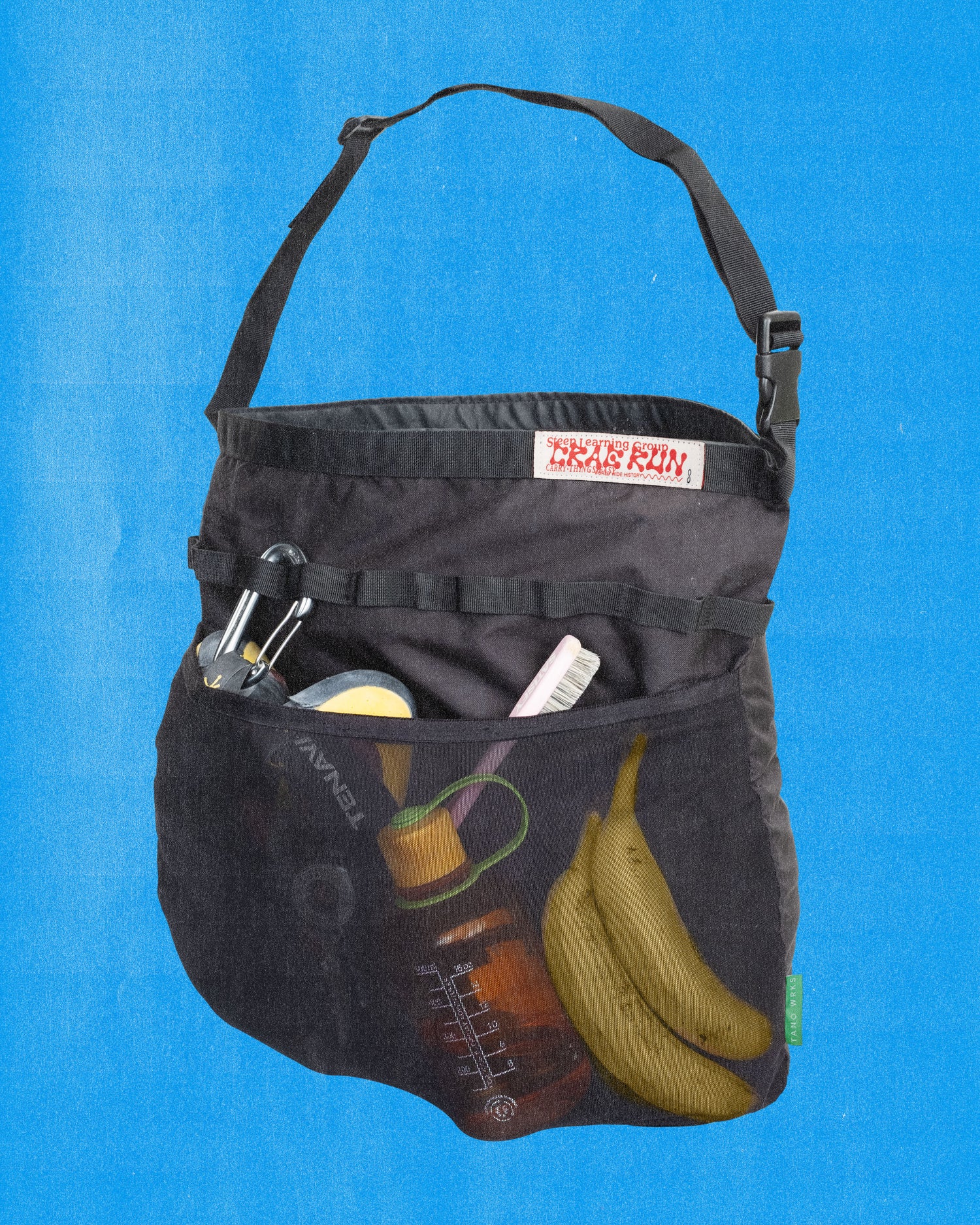 TANO WRKS x Steep Learning Group - Crag Run - black